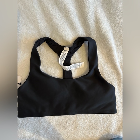 Alo yoga airlift advantage racerback bra black NWT Small S - Picture 3 of 5